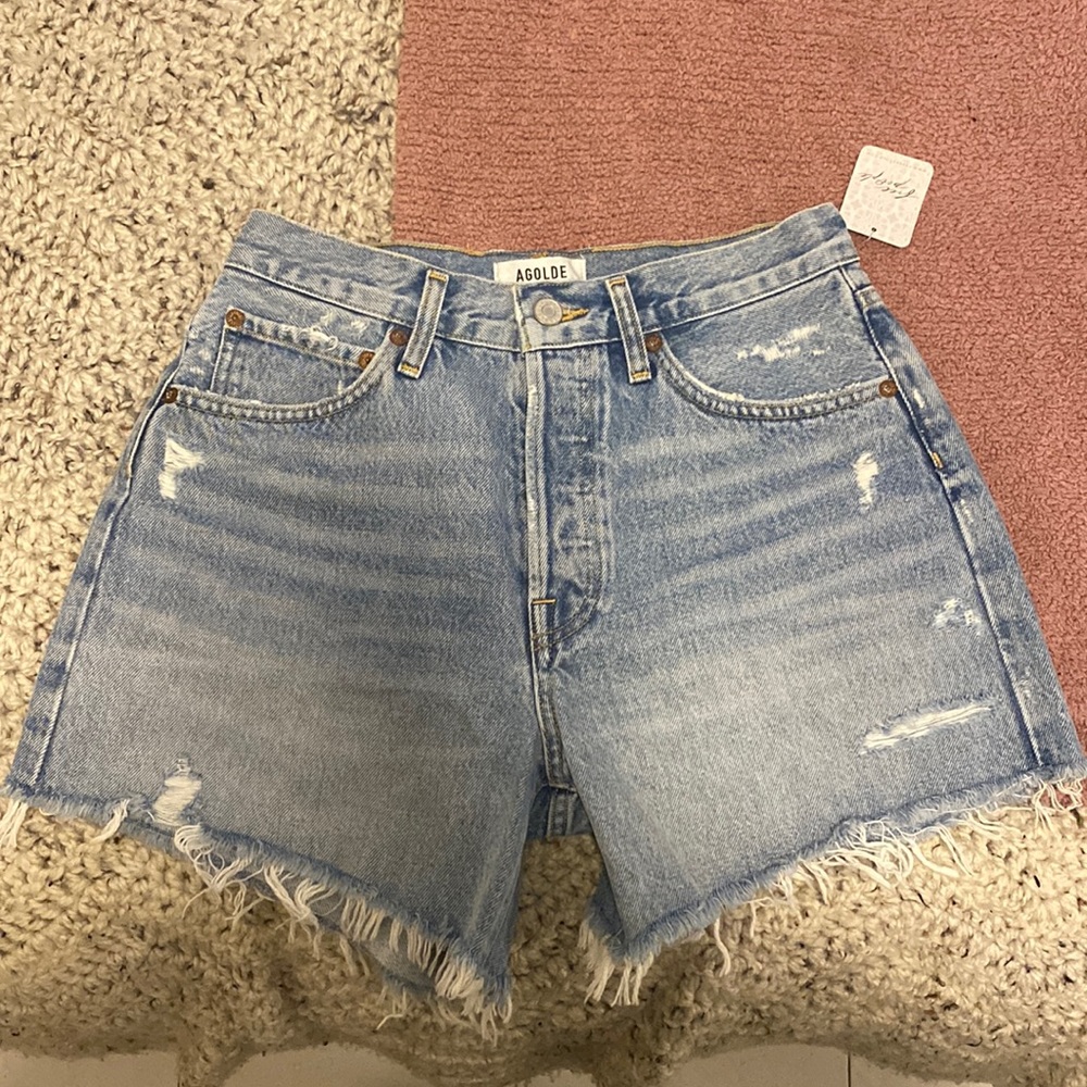 Agolde Parker Long Shorts